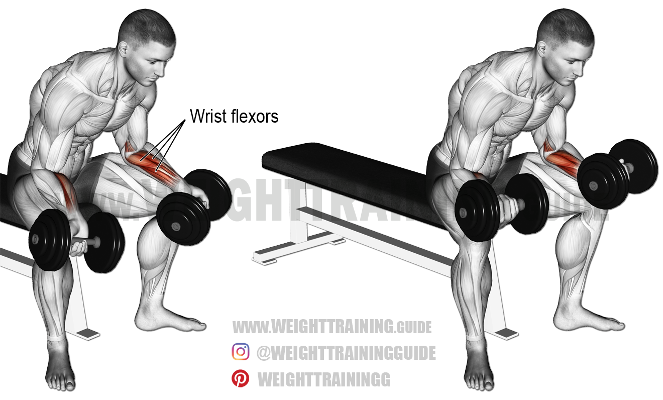 two hand wrist curl