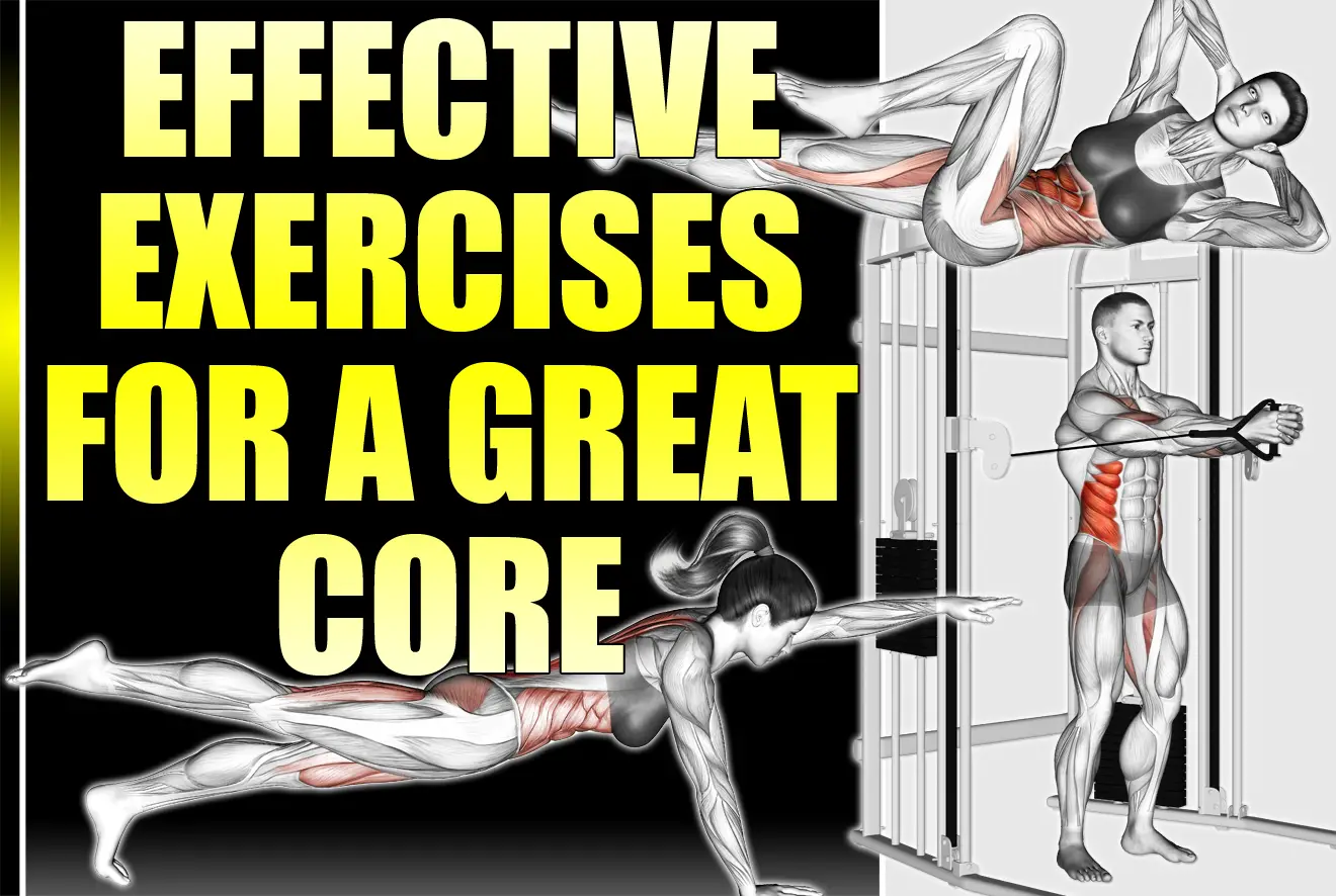 Effective exercises for a great core